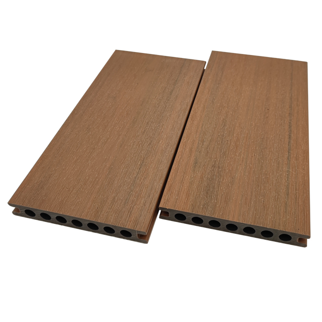 Tablero de cubierta compuesto de madera de coextrusión hueco de 21X145 mm