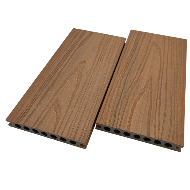 Tablero de cubierta compuesto de madera de coextrusión hueco de 21X145 mm