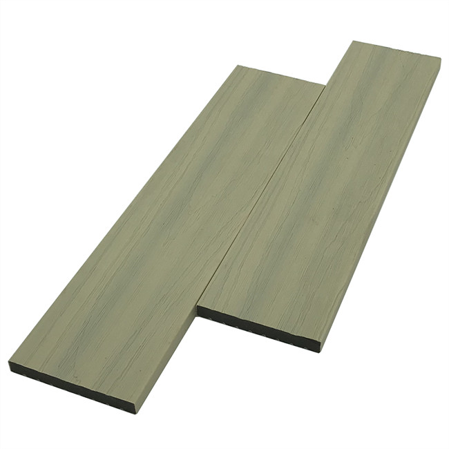 Valla impermeable de WPC para jardín con panel compuesto de madera de 10x70 mm