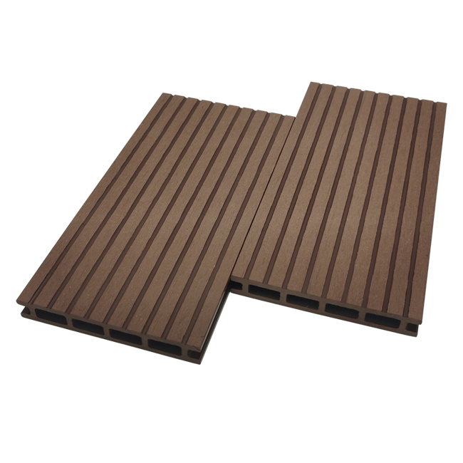23x140 mm impermeable fácil instalación de piso al aire libre WPC Garden WPC Dicking WPC Plank Floor