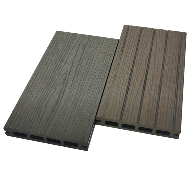 Tableros de fibra de madera de 25x150 mm Cubierta compuesta de Wpc